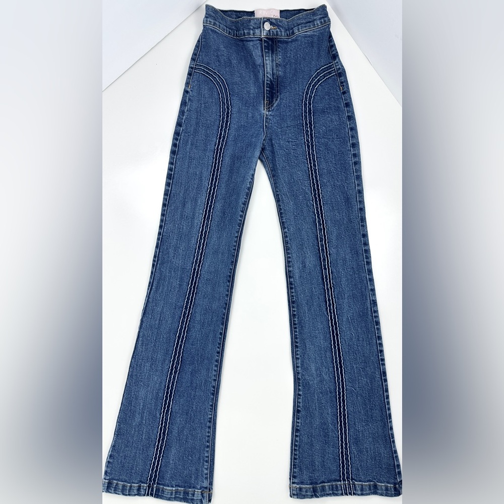 Revice Jeans Women’s 27 Rollergirl Flare Bellbottom Retro